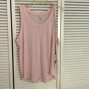 Alo Yoga pink moon tank BNWT size large